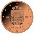 0.02 Euros Lettonie