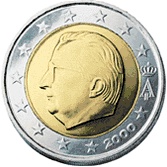 2 Euros Belgique