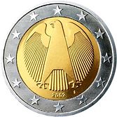 2 Euros Allemagne