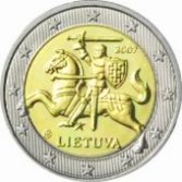 2 Euros Lituanie